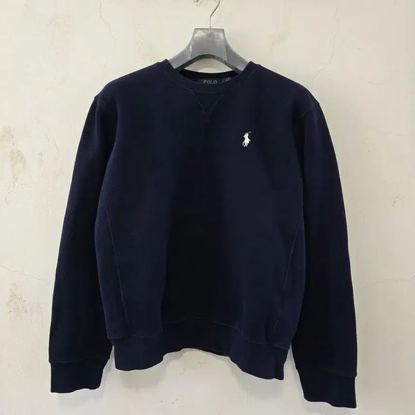 [BUNJANG] Polo Ralph Lauren Navy Sweatshirt M / 폴로 랄프로렌 네이비 맨투맨 M
