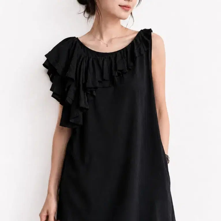 [BUNJANG] Diane von Furstenberg Amora Silk Ruffle Dress US 4 / [US 4/실크100%] DVF 다이안본퍼스텐버그 AMORA 러플 원피스