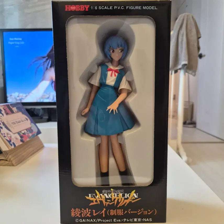 [BUNJANG] Tsukuda Hobby Neon Genesis Evangelion Ayanami Rei 1/6 Scale Figure (Sealed) / [미개봉/고전] 츠쿠다하비 1/6 신세기 에반게리온 아야나미 레이 제복
