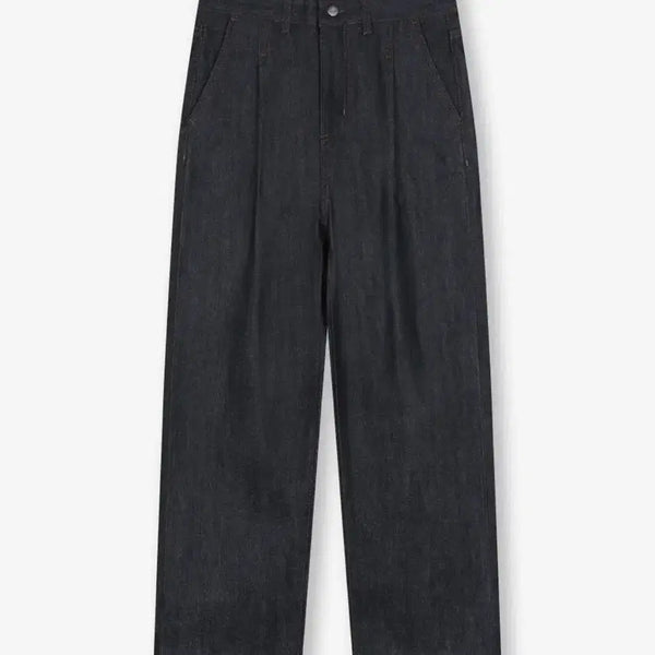 [BUNJANG] Bluesirow Comfy One-Tuck Selvage Denim Pants Indigo Size 32 / 비슬로우 COMFY ONE TUCK SELVAGE DENIM PANTS