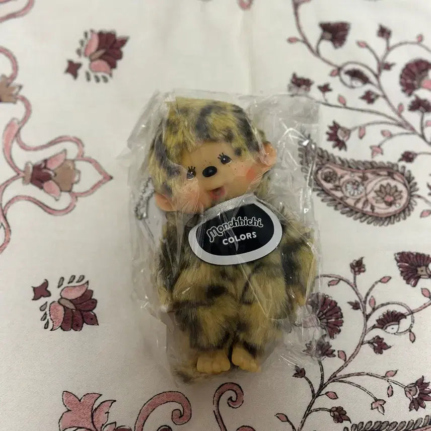 [BUNJANG] Authentic Leopard Print Monchhichi Plush New / 호피 몬치치 정품 새제품
