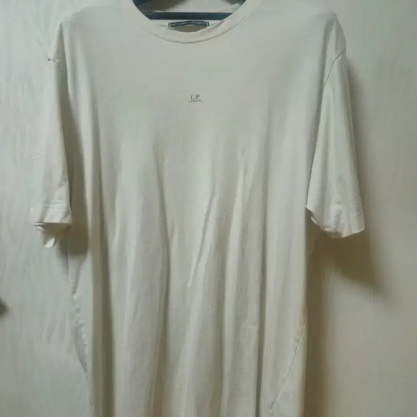 [BUNJANG] C.P. Company White T-Shirt L / C.P. 컴퍼니 화이트 반팔티 L 국내매장판