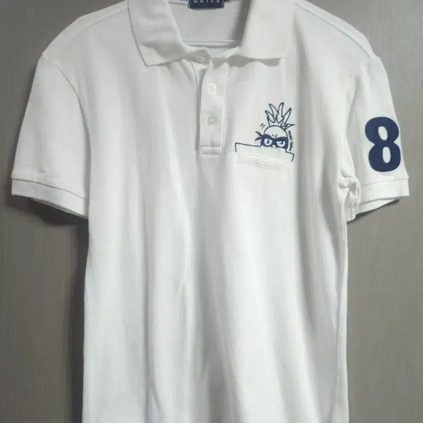 [BUNJANG] Parigates Golf Short Sleeve Polo Shirt White M / F] 파리게이츠 골프 반팔 카라티, M*