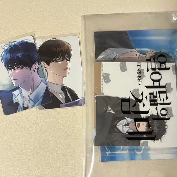 [BUNJANG] Mble Mr. Blue "Eighteen's Bed" Launch Commemorative Package Photocard / 미블 미스터블루 열여덟의 침대 열침 런칭 기념 패키지 양도