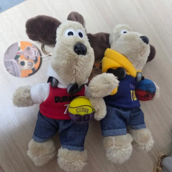 [BUNJANG] Wallace & Gromit "Dog" Keychain Set (2 Types) / 월레스와 그로밋 강아지 키링 2종 세트