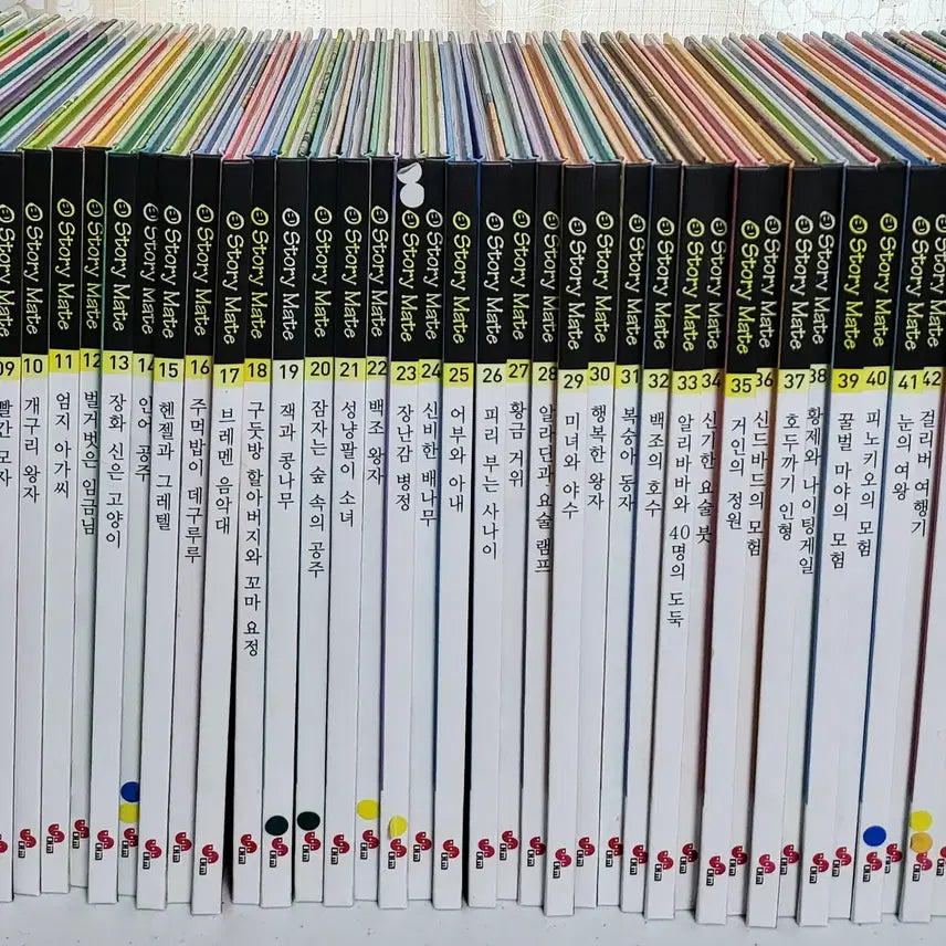 [BUNJANG] Daekyo Storymate Korean and English Book Set with DVD / [대교] 스토리메이트 한글전집+영어전집+ DVD 세트 일괄 택포