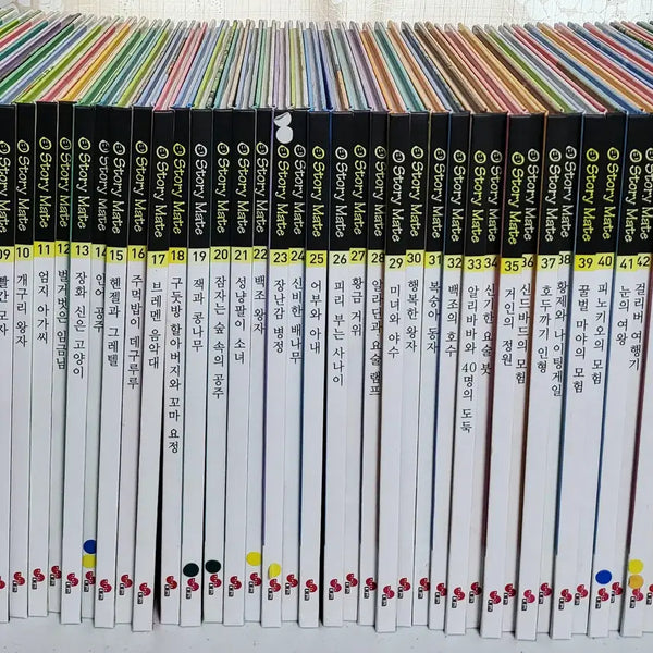 [BUNJANG] Daekyo Storymate Korean and English Book Set with DVD / [대교] 스토리메이트 한글전집+영어전집+ DVD 세트 일괄 택포