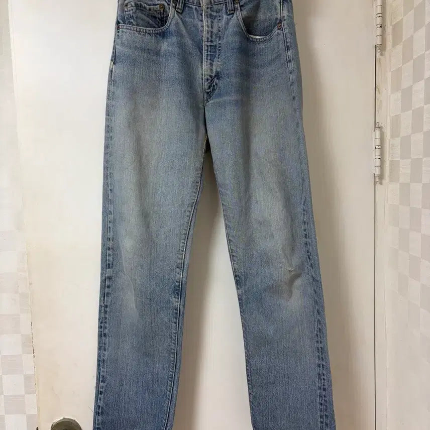 [BUNJANG] 1970s Levi's 505 66 Big E Selvage Denim Jeans / (할인)70s USA 빈티지 리바이스 505 66전기 셀비지 데님 팬츠