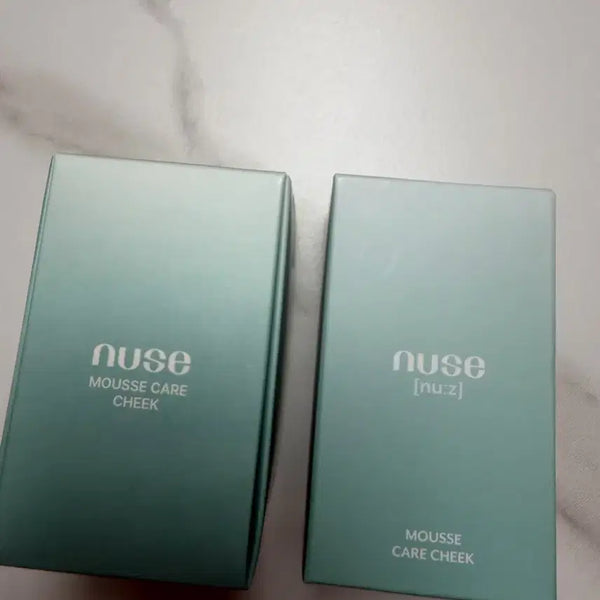[BUNJANG] Nude Mousse Care Cheek (02 Pink Topper, 05 Crema Mauve) / 누즈 무스 케어 치크 (02 핑크 타퍼, 05 크레마 모브)