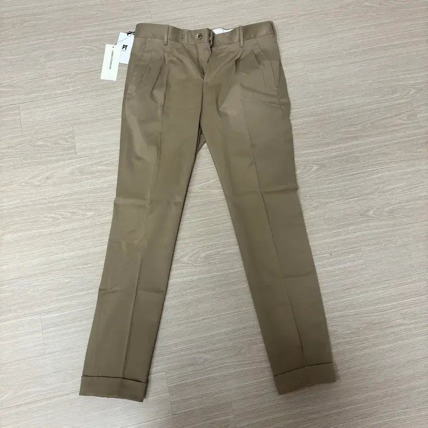 [BUNJANG] PT01 Torino Cotton Slacks Beige / (새상품)PT01 페트리짜로 토리노 슬랙스 베이지