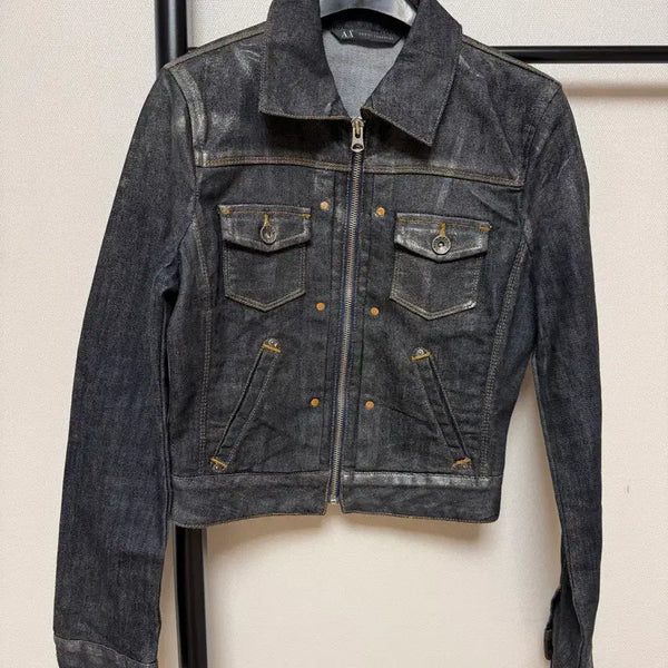 [BUNJANG] Armani Exchange Denim Jacket / 아르마니 익스체인지 데님 자켓 정품