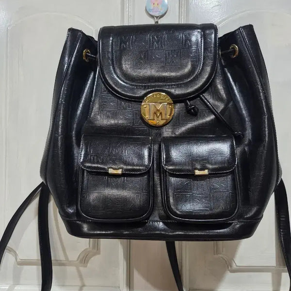 [BUNJANG] Metrocity Leather Backpack / 메트로시티 백팩