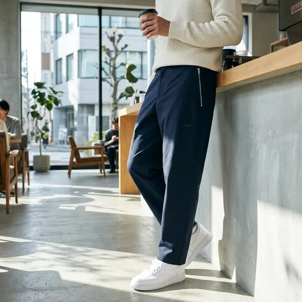 [BUNJANG] Nike Cotton Blend Zip Detail Pants / 나이키 지퍼 포인트 코튼 혼방 팬츠 30