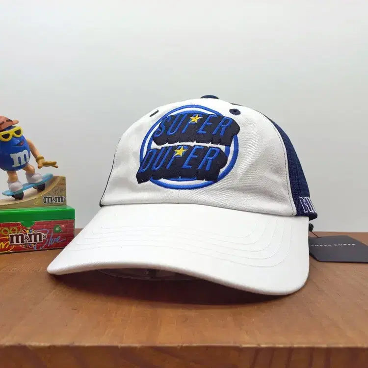 [BUNJANG] SUPER DUPER Star Mesh Cap White / [새상품]SUPER DUPER 슈퍼두퍼 메쉬모자 스타 화이트
