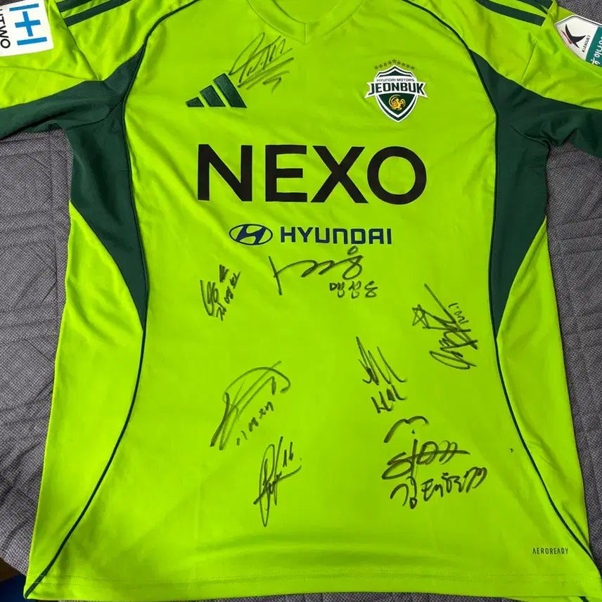 [BUNJANG] Jeonbuk Hyundai Motors 2025 Third Jersey - Park Jin-seop (Signed) / 전북현대 써드 유니폼