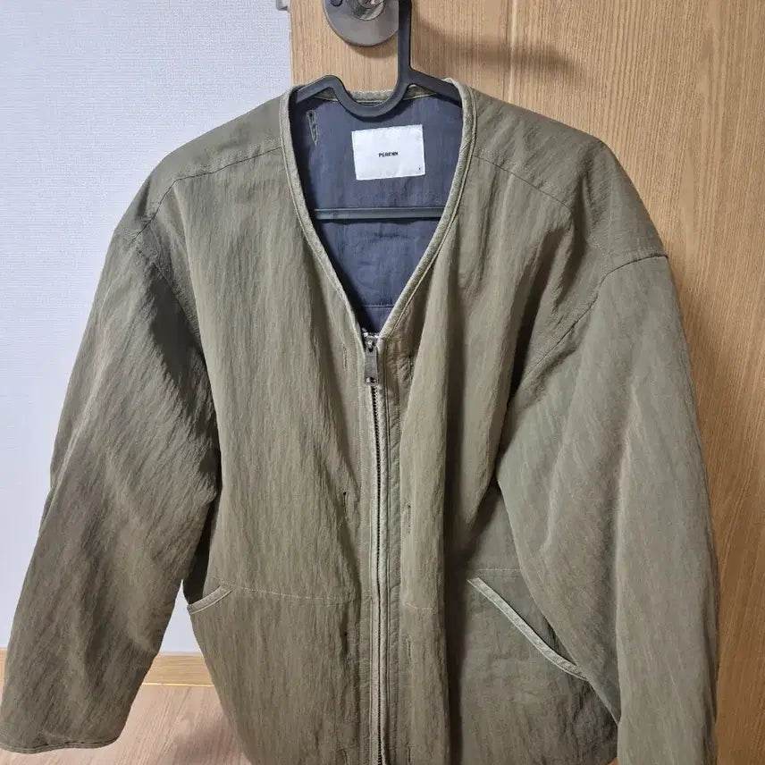 [BUNJANG] Perren 24AW Reversible Liner Jacket Olive / (1) 퍼렌 24aw 리버시블 라이너 재킷 올리브