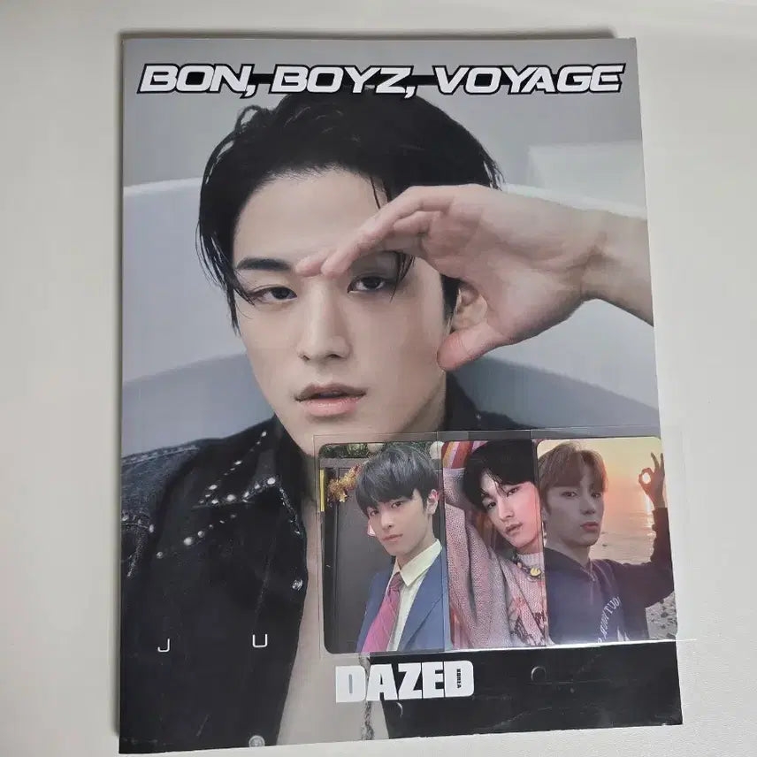 [BUNJANG] The Boyz Juyeon Dazed Bon Voyage Photocard & Photobook Set / 더보이즈 데이즈드 본보야지 주연 + 포카