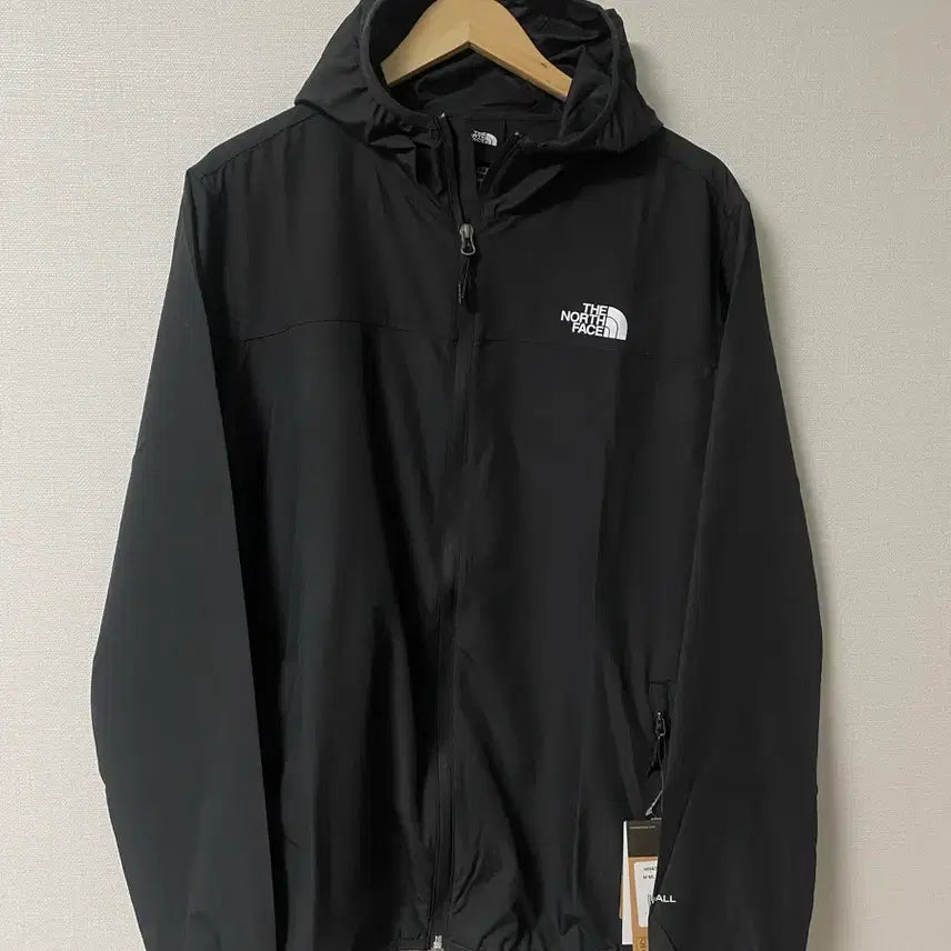 [BUNJANG] The North Face Black Windbreaker Jacket XL / 노스페이스 바람막이 블랙