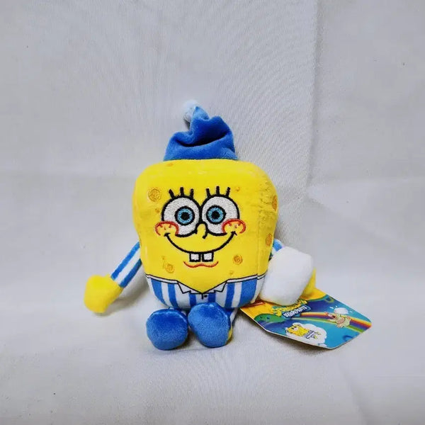 [BUNJANG] SpongeBob Pajamas Plush Keychain / 파자마 스폰지밥 인형 키링