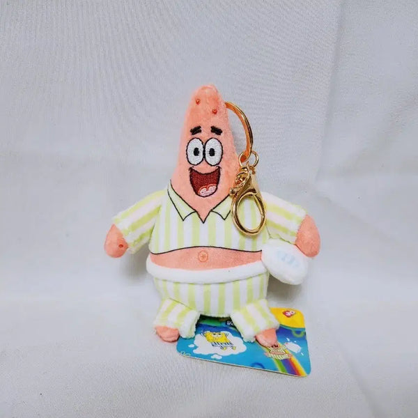 [BUNJANG] Pajamas Patrick Star Plush Keychain / 파자마 뚱이 인형 키링