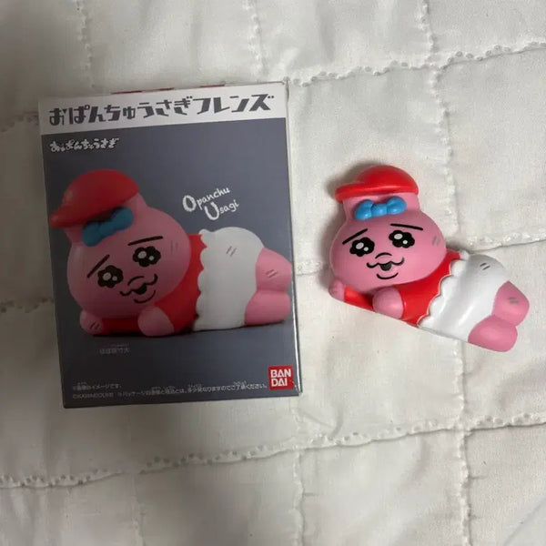 [BUNJANG] Oppa n' Chewy Chewy Bunny Sofubi Figure Delivery / 오빤쮸 빤쮸토끼 소프비 피규어 택배 배달