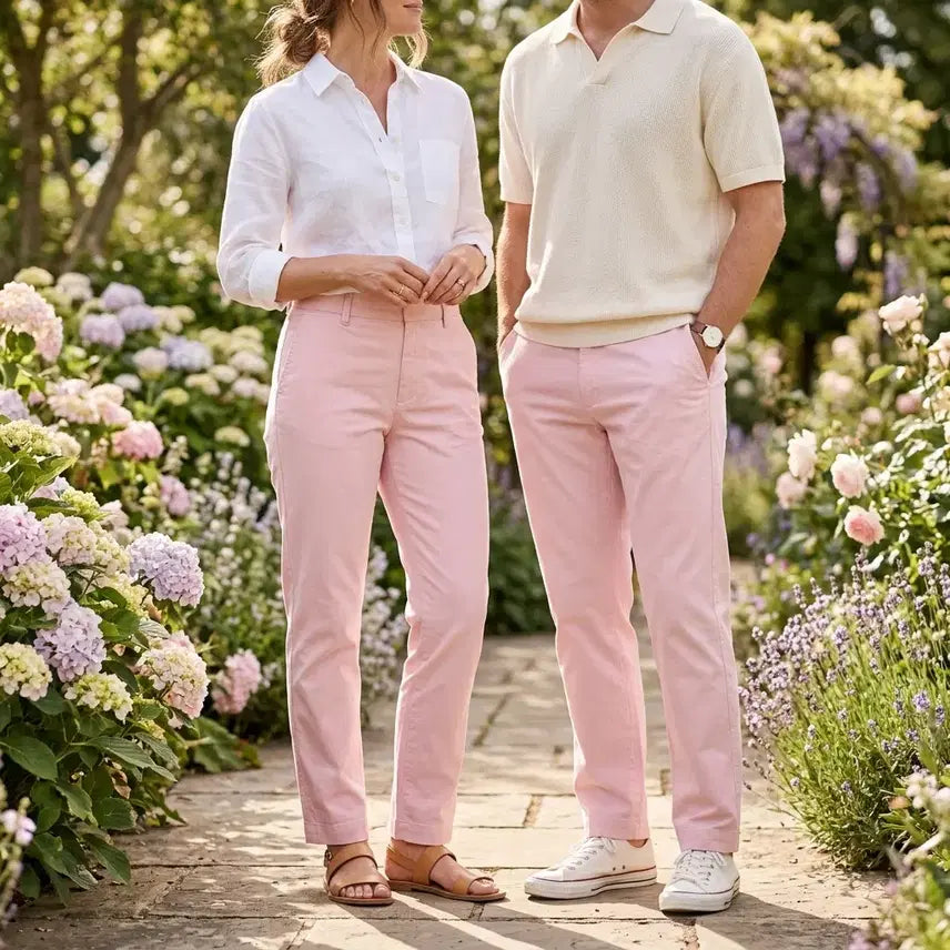 [BUNJANG] Polo Ralph Lauren Classic Pink Chino Cotton Pants 34 / 폴로 랄프로렌 클래식 핑크 치노 면바지 34