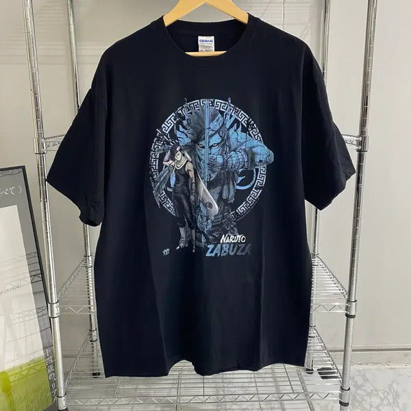 [BUNJANG] Naruto Zabuza Bootleg Animation T-Shirt / 나루토 자부자 부틀렉 애니메이션 티셔츠 애니티