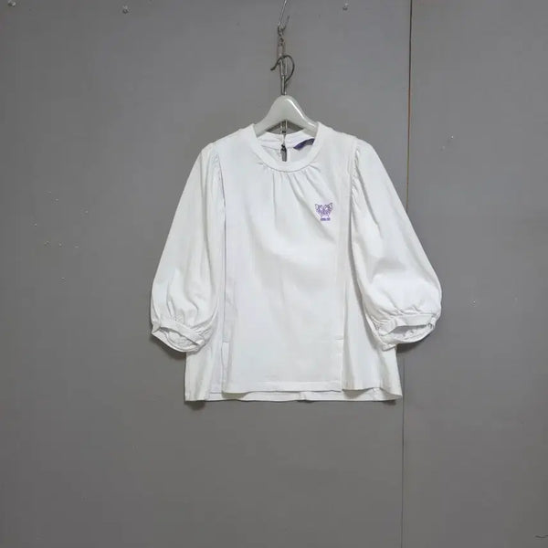 [BUNJANG] Anna Sui White T-Shirt Size 77 / 안나수이 흰색 티셔츠 77  n6476