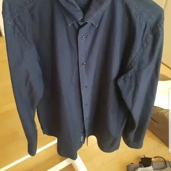 [BUNJANG] ELGANO NOVEMBER Navy Shirt / 엘가노벰버 셔츠
