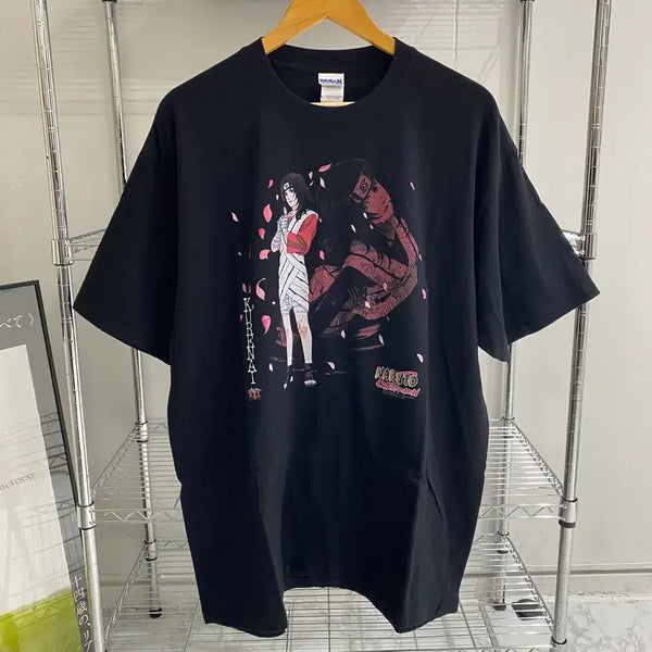 [BUNJANG] Naruto Anime Bootleg T-Shirt / 나루토 쿠레나이 부틀렉 애니메이션 티셔츠 애니티