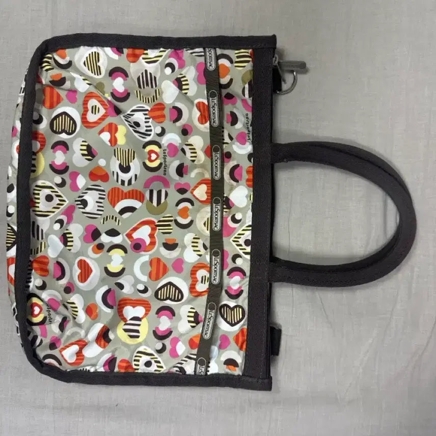 [BUNJANG] Lesportsac Heart Pattern Tote Bag / 레스포삭 하트 패턴 토트백