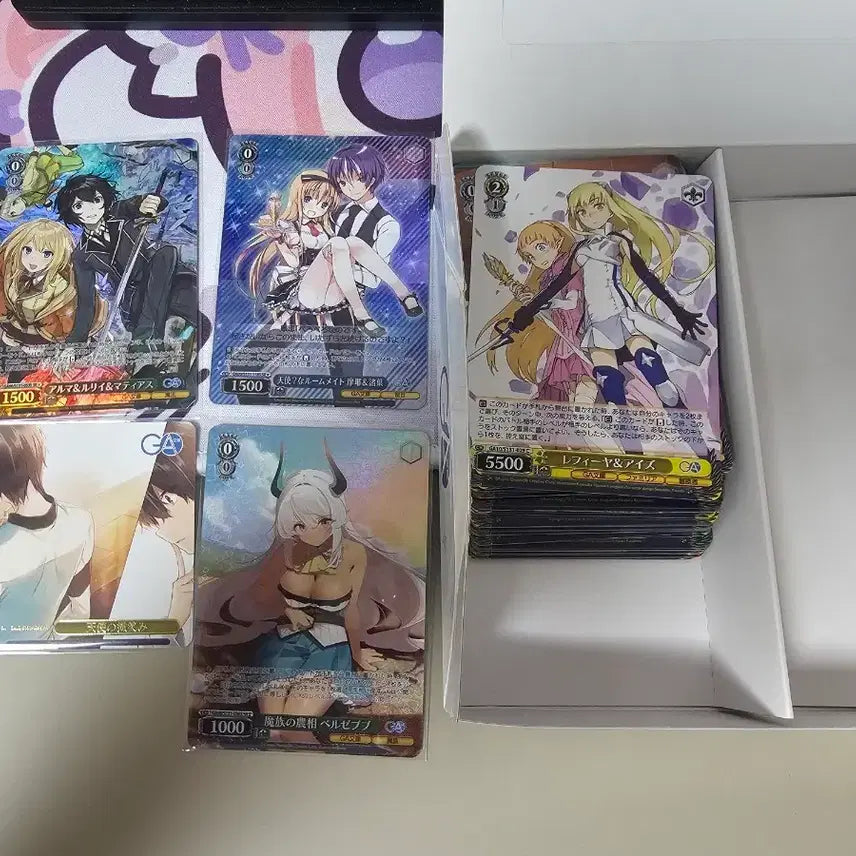[BUNJANG] Weiss Schwarz GA Bunko Cards (Common & SR) / 바이스슈발츠 GA 문고 일반카드 및 SR판매