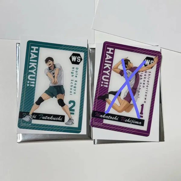 [BUNJANG] Haikyuu!! 10th Anniversary Clear Card - Futakuchi Kenji / 하이큐 10주년 클리어 카드 후타쿠치