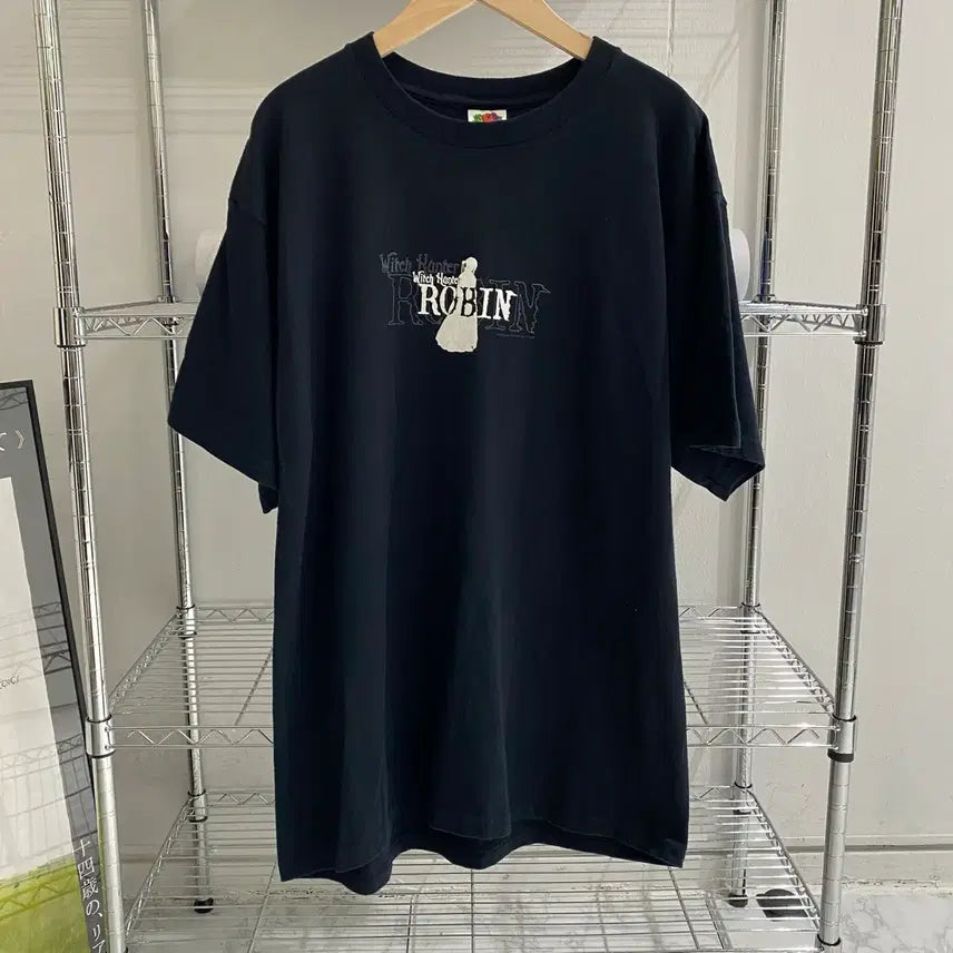 [BUNJANG] Robin Hood: Mischief in Sherwood 00s Vintage Anime T-Shirt / 위치헌터로빈 00s 빈티지 애니메이션 티셔츠 애니티