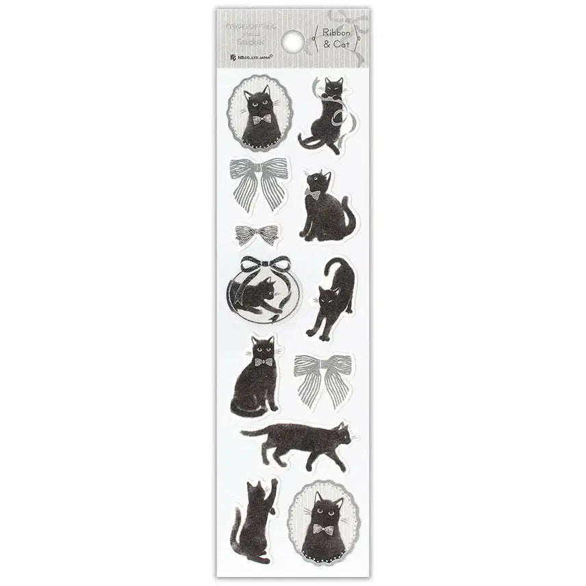 [BUNJANG] Japanese Aesthetic Cat Sticker Pack / 일본 감성 스티커 고양이