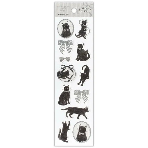 [BUNJANG] Japanese Aesthetic Cat Sticker Pack / 일본 감성 스티커 고양이
