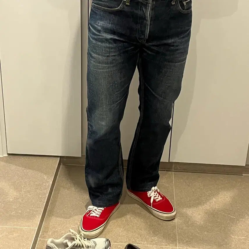 [BUNJANG] Denim Indigo Master Japan Line Pants (32-33) / 데님인디고마스터 재팬라인(32-33사이즈)
