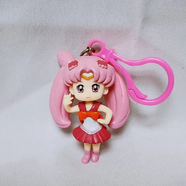 [BUNJANG] Sailor Moon Chibi Moon Figure Keychain / [고전문구] 세일러문 치비문 세라 피규어 키링