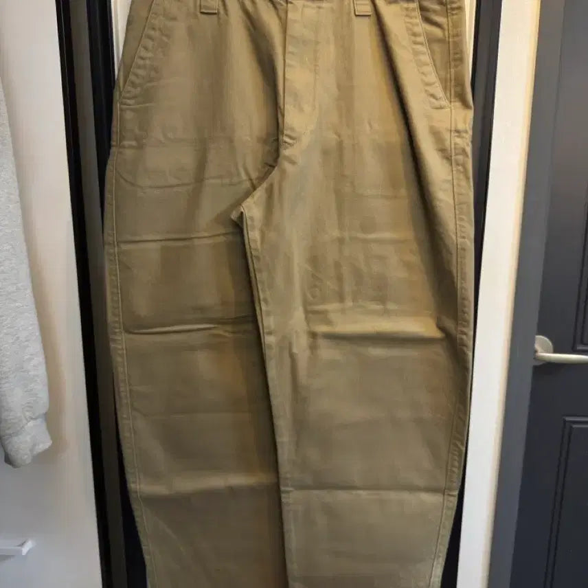 [BUNJANG] Uniqlo U Wide Fit Chino Pants Beige / [32]유니클로U 와이드핏 치노 팬츠 베이지