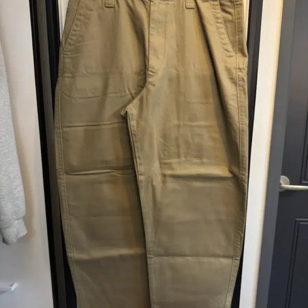 [BUNJANG] Uniqlo U Wide Fit Chino Pants Beige / [32]유니클로U 와이드핏 치노 팬츠 베이지
