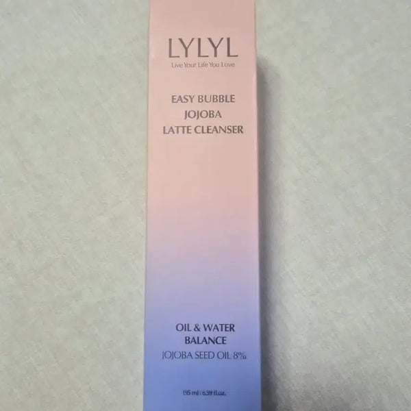 [BUNJANG] LYLYL Easy Bubble Jojoba Latte Cleanser / LYLYL 이지 버블 호호바 라떼 클렌저