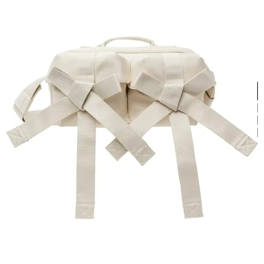 [BUNJANG] Simone Rocha Bead Classic Ribbon Shoulder Bag / 시몬로샤 비즈 클래식 리본 숄더백 스톤