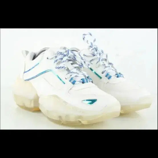 [BUNJANG] Scommaboni White & Blue Point Sneakers (240mm) / SCB 슈콤마보니 스니커즈 240