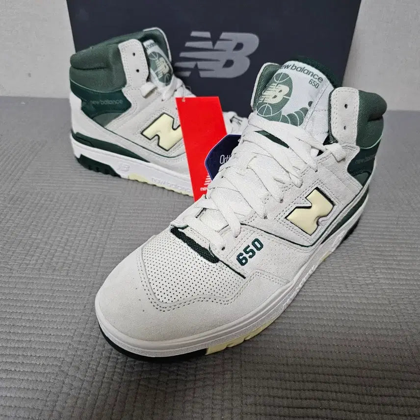 [BUNJANG] New Balance 650 Mid Sneakers Green / 275) 뉴발란스 MID 650 운동화 그린[새제품]