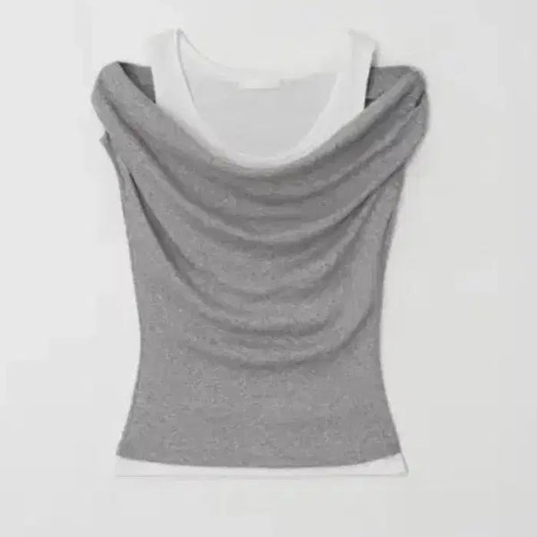 [BUNJANG] Leeds Rosy Layered T-Shirt / 리즈 leeds 로지 레이어드 티셔츠 택 달린 새상품 판매 더위시 리즈