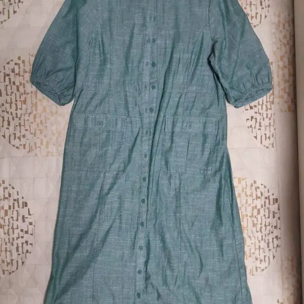 [BUNJANG] ANSICH 7-Sleeve Long Dress Size S / ANSICH 7부소매 원피스 롱원피스 S