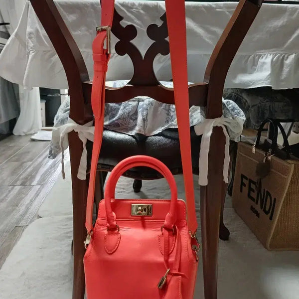 [BUNJANG] KANG SISTER Neon Orange Tote Bag / 강자매(KANG SISTER)