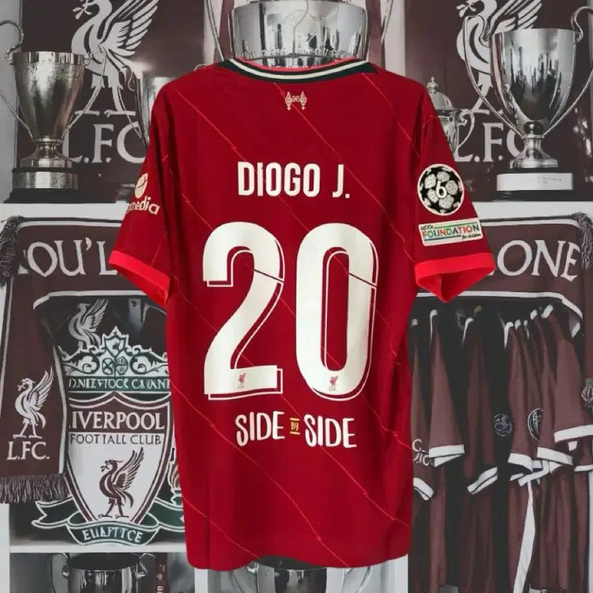 [BUNJANG] Liverpool 21-22 Home Diogo Jota Authentic Jersey / 21-22 리버풀 홈 디오고 조타 유니폼 정품