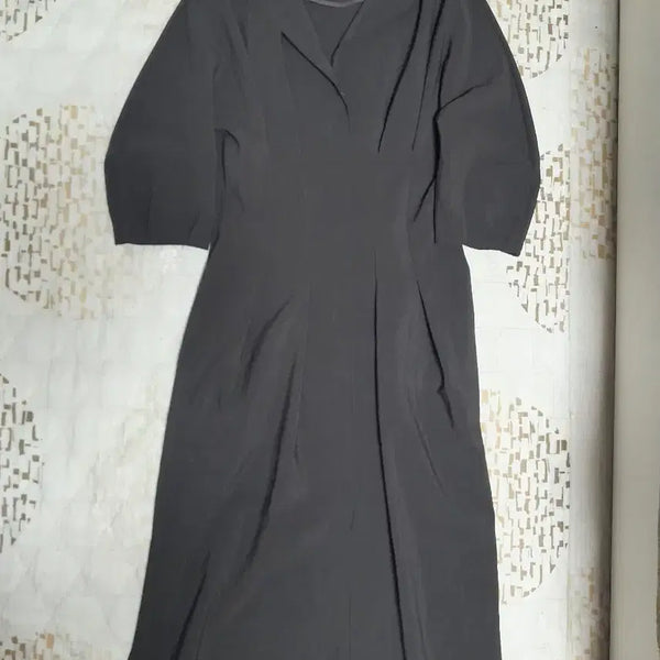 [BUNJANG] Time Dark Brown Long Dress (Size S) / 타임 여성 롱원피스 다크브라운 S
