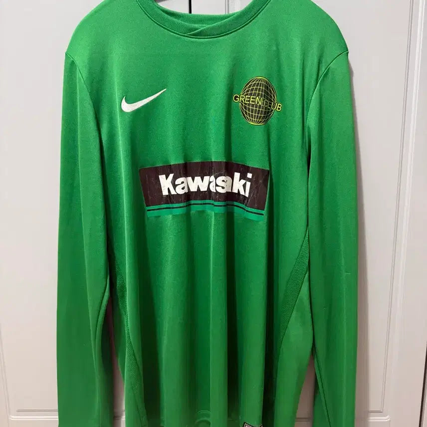 [BUNJANG] Nike Kawasaki Custom T-Shirt (Uniform) / [L] 나이키 가와사키 커스텀 티 (유니폼 겸용)